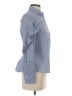 Sea New York Blue Long Sleeve Blouse Size 0 - photo 4