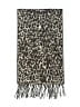 V.Fraas 100% Acrylic Animal Print Brown Tan Scarf One size - photo 2
