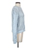 Hooked Up Blue Pullover Sweater Size S - photo 4