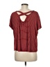 Colette Red Short Sleeve Top Size M (estimated) - photo 2