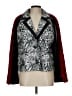 ASHRO 100% Rayon Print Silver Blazer Size L - photo 1