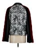 ASHRO 100% Rayon Print Silver Blazer Size L - photo 2