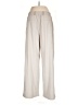 Gap Fit Solid Ivory Casual Pants Size L - photo 2