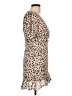 Sweet Pot 100% Polyester Animal Print Tan Cocktail Dress Size 10 - photo 4