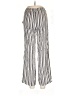 I AM Stripes Silver Casual Pants Size L - photo 2