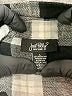 Just Polly Plaid Black Long Sleeve Blouse Size L - photo 7