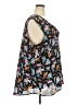 Terra & Sky 100% Polyester Black Sleeveless Blouse Size 3X - photo 4