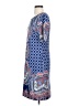 Antonio Melani Print Blue Casual Dress Size 4 - photo 5