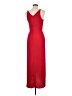 Aqua 100% Polyester Red Cocktail Dress Size 6 - photo 2