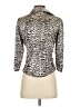 Vertigo Paris Animal Print Ivory 3/4 Sleeve Blouse Size XS - photo 2