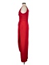 Aqua 100% Polyester Red Cocktail Dress Size 6 - photo 5