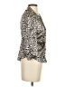 Vertigo Paris Animal Print Ivory 3/4 Sleeve Blouse Size XS - photo 4