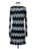 Very J Chevron-herringbone Gray Casual Dress Size S - photo 2