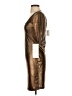 Sienna Metallic Brown Cocktail Dress Size S - photo 5