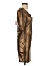 Sienna Metallic Brown Cocktail Dress Size S - photo 4
