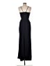 Bari Jay 100% Polyester Black Blue Cocktail Dress Size 8 - photo 2