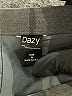 DAZY Solid Gray Casual Skirt Size M - photo 4