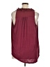 WallpapHER 100% Polyester Burgundy 3/4 Sleeve Blouse Size 1X - photo 2