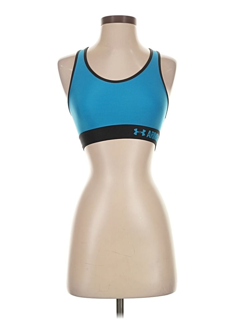 Pre-owned Under Armour Sports Bra In Blue