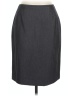 Tahari by ASL Solid Gray Formal Skirt Size 10 (petite) - photo 1