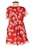 Urban Outfitters 100% Polyester Floral Red Romper Size S - photo 2