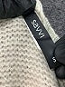 SAVVI Solid Tan Pullover Sweater Size S - photo 7