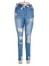 Unbranded Hearts Blue Jeans Size L - photo 1