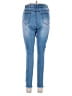 Unbranded Hearts Blue Jeans Size L - photo 2