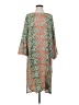 Assorted Brands Paisley Teal Casual Dress Size S - photo 1