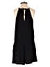 Ann Taylor LOFT 100% Polyester Solid Black Romper Size XXS - photo 2