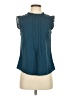 Allegra K 100% Polyester Teal Sleeveless Blouse Size XS - photo 1