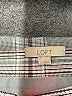 Ann Taylor LOFT Plaid Gray Casual Skirt Size 2 - photo 4