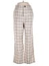 Shein Plaid Ivory Casual Pants Size L - photo 1