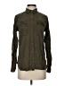 Thread & Supply 100% Lyocell Green Long Sleeve Button-Down Shirt Size S - photo 1