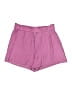 Unbranded 100% Polyester Solid Pink Shorts Size 2X - photo 1