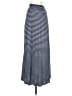 Bobeau Stripes Blue Casual Skirt Size S - photo 1