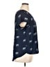 Torrid 100% Polyester Blue Short Sleeve Blouse Size 1X Plus (1) - photo 4