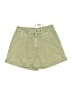 Unsubscribed Solid Green Khaki Shorts Size 2 - photo 1