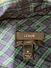 J.Crew Argyle Green Long Sleeve Button-Down Shirt Size 6 - photo 3