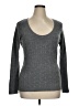 New York & Company 100% Acrylic Gray Pullover Sweater Size XL - photo 1