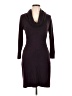 Connected Apparel 100% Acrylic Purple Black Cardigan Size L - photo 1