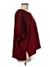 Good American 100% Polyester Burgundy Short Sleeve Top Size 7 - photo 4