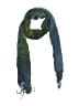 Unbranded 100% Viscose Green Blue Scarf One size - photo 1