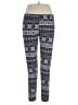 Faded Glory Print Black Leggings Size XL - photo 1