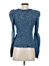 Louna Blue Pullover Sweater Size XS - photo 2