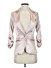 Charlotte Russe 100% Polyester Metallic Ivory Blazer Size XS - photo 1