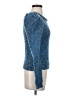 Louna Blue Pullover Sweater Size XS - photo 4