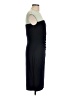 Chaps Color Block Black Cocktail Dress Size L - photo 4