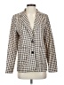 Unbranded 100% Polyester Houndstooth Ivory Blazer Size S - photo 1