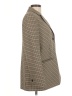 Rebecca Taylor 100% Polyester Houndstooth Brown Blazer Size 8 - photo 4